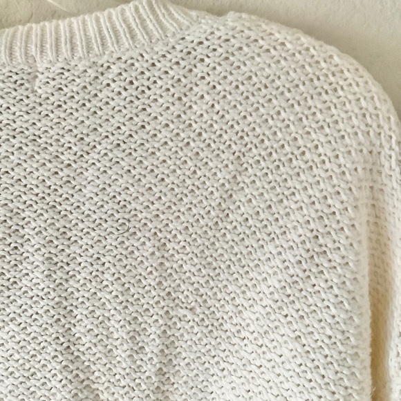 VINTAGE Chunky Fisherman Sweater Cardigan Button Cottagecore Academia Grandpa XL - Picture 8 of 11